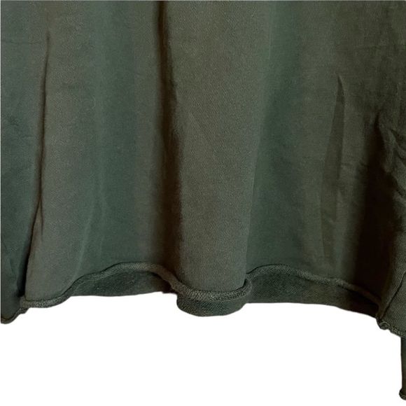 Eileen Fisher Dark Green Crew Neck Sweater - Picture 7 of 10